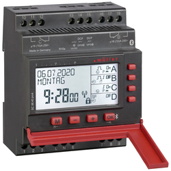 Müller SC 98.20 pro4 12-24V ACDC časovač na DIN lištu digitální 230 V 16 A/250 V