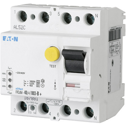 Eaton 167885 FRCDM-40/4/03-G/B+ univerzální proudový chránič pro všechny proudy      4pólový 40 A 0.3 A 240 V, 415 V