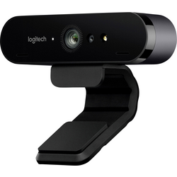 Logitech BRIO 4K webkamera 4096 x 2160 Pixel stojánek, upínací uchycení