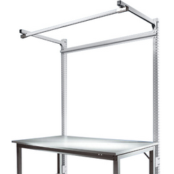 Manuflex ZB3843.9006  Portál konstrukce s výložným pro univerzální + PROFI speciální základní stoly, Nutzhohe 1500 mm
