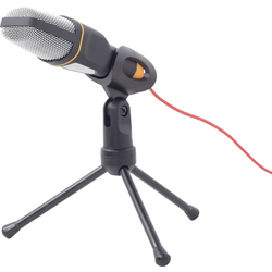 Gembird MIC-D-03 PC mikrofon černá kabelový vč. stativu