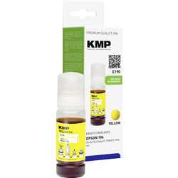 KMP Ink refill náhradní Epson 106, 106 EcoTank, T00R4, C13T00R440 kompatibilní  žlutá E190 1644,0009