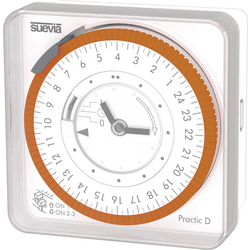 Suevia Practic D časovač na omítku analogový 230 V/AC 16 A/230 V