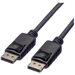 Roline green DisplayPort kabel Konektor DisplayPort 1.00 m černá 11.44.5761 stíněný, krytí TPE, bez halogenů Kabel DisplayPort