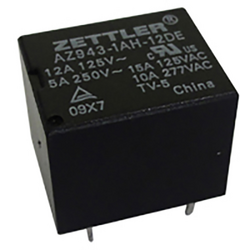 Zettler Electronics AZ943-1CH-24DEFGW relé do DPS 24 V/DC 15 A 1 přepínací kontakt 1 ks