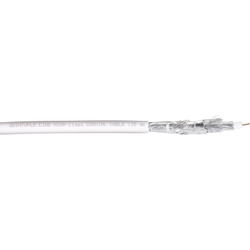 BKL Electronic 806014 koaxiální kabel vnější Ø: 8.20 mm 75 Ω 135 dB bílá metrové zboží