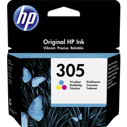 HP Ink 305 originál  azurová, purpurová, žlutá 3YM60AE