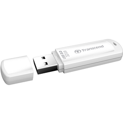 Transcend JetFlash® 730 USB flash disk 32 GB bílá TS32GJF730 USB 3.2 Gen 1 (USB 3.0)