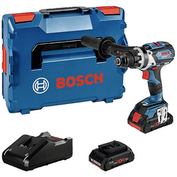Bosch Professional GSR 18V-110 C 0.601.9G0.10B aku vrtací šroubovák 18 V 4.0 Ah Li-Ion akumulátor bezkartáčové, 2 akumulátory, vč. Bluetooth modulu , vč. nabíječky, kufřík