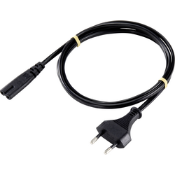 Basetech XR-1638066 napájecí síťový kabel  černá 1.80 m