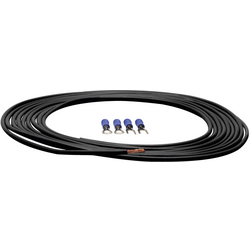 Sada napájecích kabelů SinusLive do auta 1.5 mm² černá Sinuslive