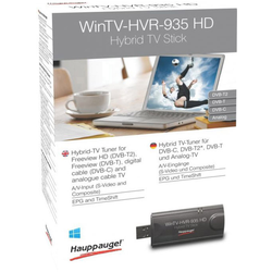 Hauppauge WinTV-HVR-935HD  USB TV tuner funkce nahrávání, s DVB-T anténou, s dálkovým ovládáním počet tunerů: 1