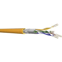 DRAKA 1001036-00250DW ethernetový síťový kabel CAT 7 S/FTP 4 x 2 x 0.25 mm² oranžová metrové zboží