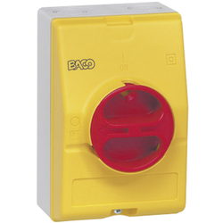 BACO BA0172261 odpínač  50 A  1 x 90 ° žlutá, červená 1 ks