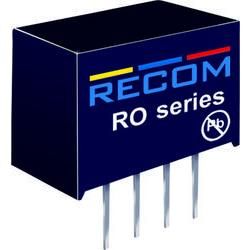 DC/DC měnič Recom RO-1224S (10000603), vstup 12 V/DC, výstup 24 V/DC, 41 mA, 1 W Recom International