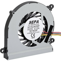 SEPA HY52A05PSE25AP00 axiální ventilátor 5 V/DC 4.5 m³/h (d x š x v) 52 x 52 x 8 mm