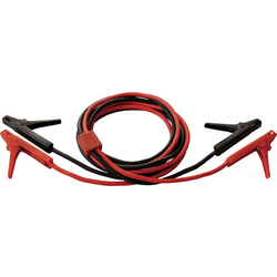 SET® SKS16 startovací kabely 16 mm² měď 3.00 m s plastovými kleštěmi, s ochranným obvodem