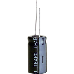 Teapo KSEH28M016S1G5H25K elektrolytický kondenzátor radiální  5 mm 2.200 µF 16 V 20 % (Ø x v) 10 mm x 25 mm 1 ks
