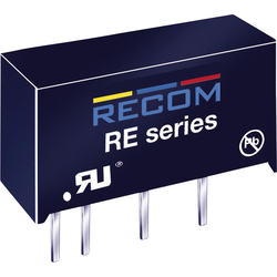 RECOM  RE-2405S  DC/DC měnič napětí do DPS  24 V/DC  5 V/DC  200 mA  1 W  Počet výstupů: 1 x  Obsahuje 1 ks