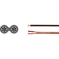 Helukabel 40025 reproduktorový kabel 2 x 1.50 mm² černá 500 m