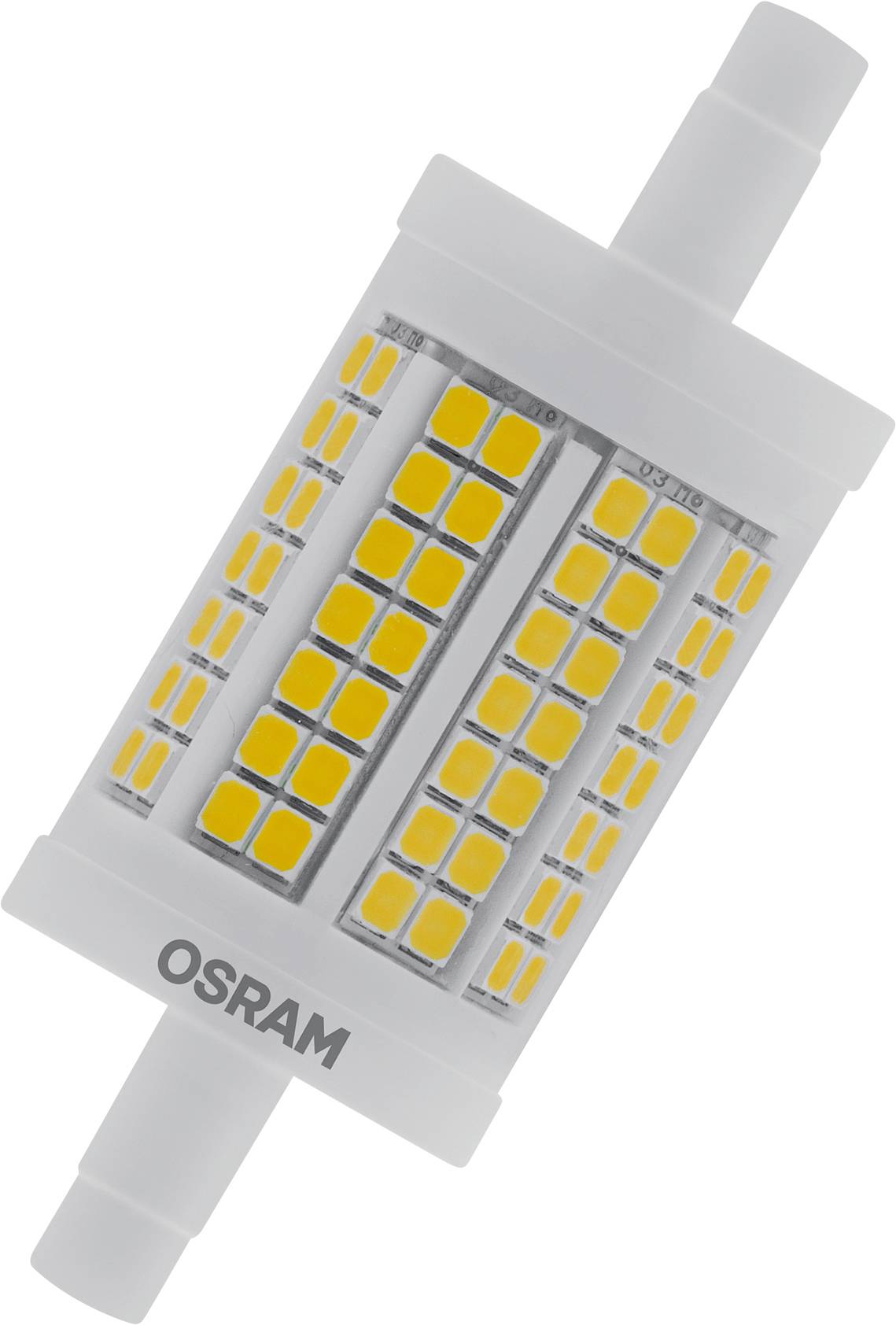 OSRAM 4058075432536 LED Energetická třída (EEK2021) E (A - G) R7s válcový tvar 11.50 W = 100 W teplá bílá (Ø x d) 28 mm x 78 mm 1 ks