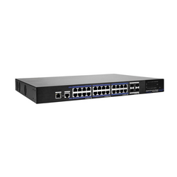 ABUS  ITAC10130    19" síťový switch  24 portů    funkce PoE