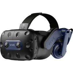 HTC VIVE PRO 2 Full Kit brýle pro virtuální realitu černá (matná), černá/modrá včetně kontroléru, s integrovaným zvukovým systémem
