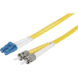 Intellinet 516976 optické vlákno optické vlákno kabel [1x zástrčka LC - 1x ST zástrčka] 9/125 µ Singlemode OS2 5.00 m