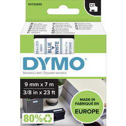 páska do štítkovače  DYMO D1 40914  Barva pásky: bílá Barva písma:modrá 9 mm 7 m