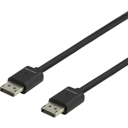 DELTACO GAMING DisplayPort kabel Konektor DisplayPort, Konektor DisplayPort 2.00 m černá GAM-060 Ultra HD (8K) Kabel DisplayPort