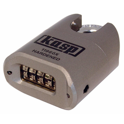 Kasp K11960XD visací zámek  zámky s různými klíči   stříbrná na heslo