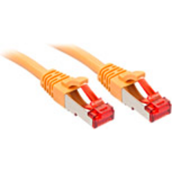 LINDY 47771 RJ45 síťové kabely, propojovací kabely CAT 6 S/FTP 30.00 m žlutá  1 ks