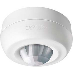 ESYLUX EB10430916 na omítku stropní detektor přítomnosti osob 360 °  bílá IP40