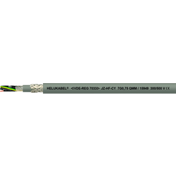 Helukabel 15936 kabel pro energetické řetězy JZ-HF-CY 18 G 0.50 mm² šedá 100 m