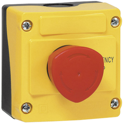 BACO LBX10410 tlačítko nouzového vypínače, kulové tlačítko v pouzdře 240 V/AC 2.5 A 1 rozpínací kontakt IP66 1 ks