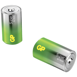 GP Batteries GPPCA13AS114 baterie velké mono D alkalicko-manganová 1.5 V 2 ks