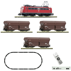 Fleischmann 5170002 startovací digitální set N z21 E-Lok BR 140 s nákladním vlakem DB AG