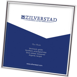 Zilverstad 6149660 vyměnitelný fotorámeček Formát papíru: 15 x 15 cm  stříbrná