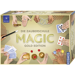 Kosmos 698232 Die Zauberschule - Magic Gold Edition detektivní a kouzelnické sady experimentální sada od 8 let