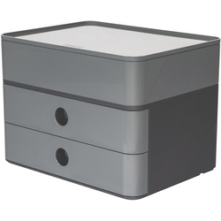 HAN SMART-BOX PLUS ALLISON 1100-19 box se zásuvkami černá, šedá, bílá  Počet zásuvek: 2