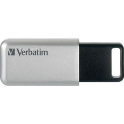 Verbatim Secure Pro USB flash disk 64 GB stříbrnočerná 98666 USB 3.2 Gen 1 (USB 3.0)