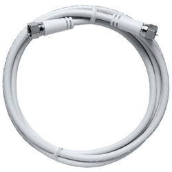 Axing SAT kabel [1x F zástrčka - 1x F zástrčka] 2.00 m 85 dB  bílá