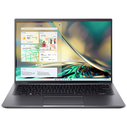 Acer notebook Swift X 35.6 cm (14 palec)  WQXGA Intel® Core™ i7 i7-1260P 16 GB RAM  1000 GB SSD Nvidia GeForce RTX 3050 Ti Win 11 Home šedá  NX.K6LEV.001