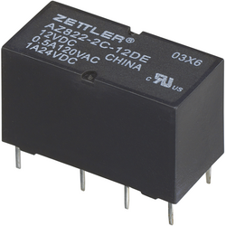 Zettler Electronics AZ822-2C-6DE relé do DPS 6 V/DC 2 A 2 přepínací kontakty 1 ks