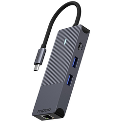 Rapoo 00217691 USB-C® mini dokovací stanice Vhodné pro značky (dokovací stanice pro notebook): univerzální  napájení USB-C®