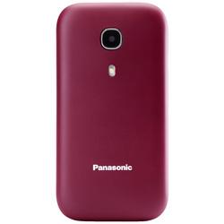 Panasonic KX-TU400 telefon pro seniory - véčko červená