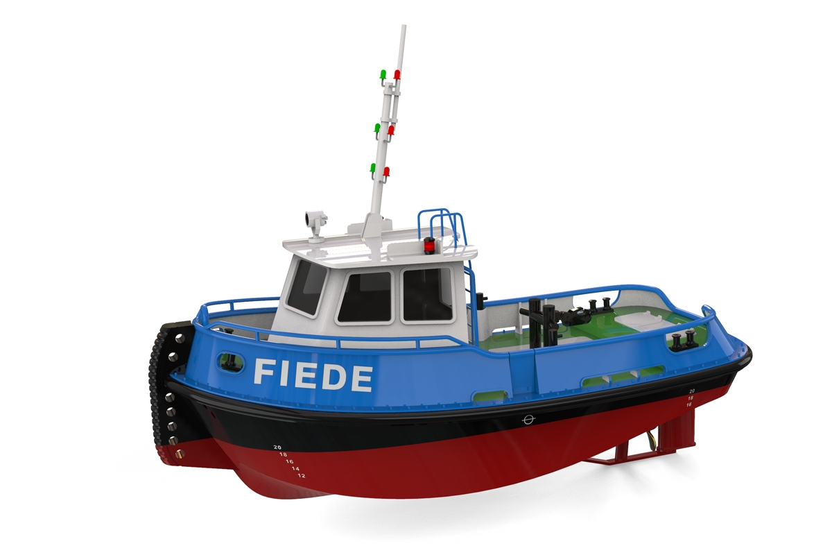 KY Model Fiede přístavní remorkér 1:50 kit