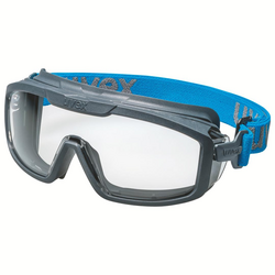 uvex i-guard+ 9143267 uzavřené ochranné brýle  šedá, modrá