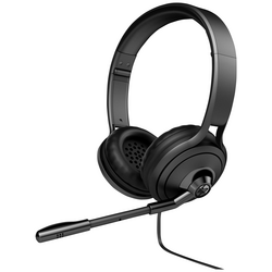HP 500 Počítače Sluchátka Over Ear Bluetooth® stereo černá  regulace hlasitosti