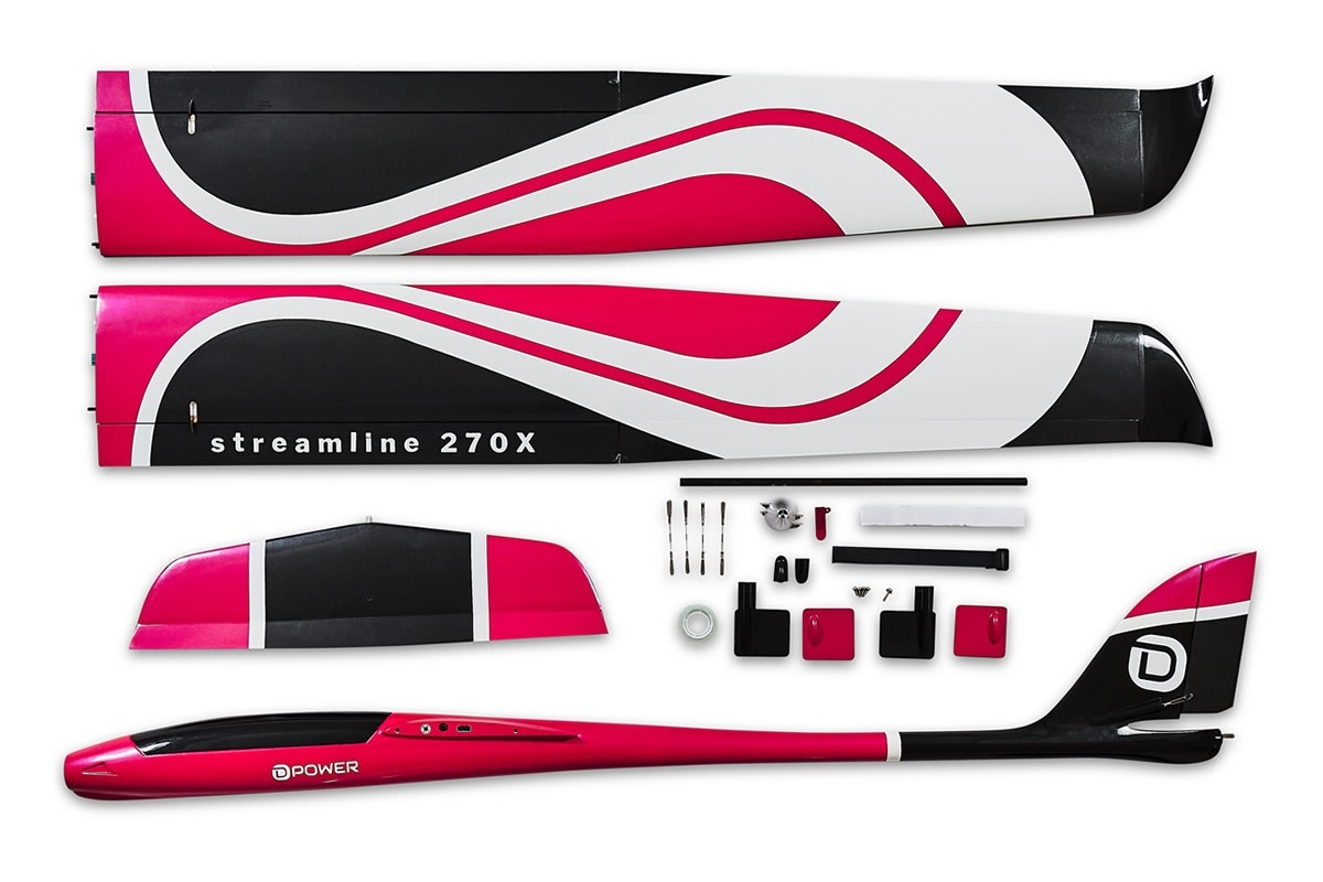Streamline 270X Elektrovětroň - 2700mm ARF+ D-Power